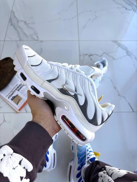 Жіночі білі кросівки Nike Air Max TN Plus White Silver х Ейр Макс ТН 36 ALL22250 фото