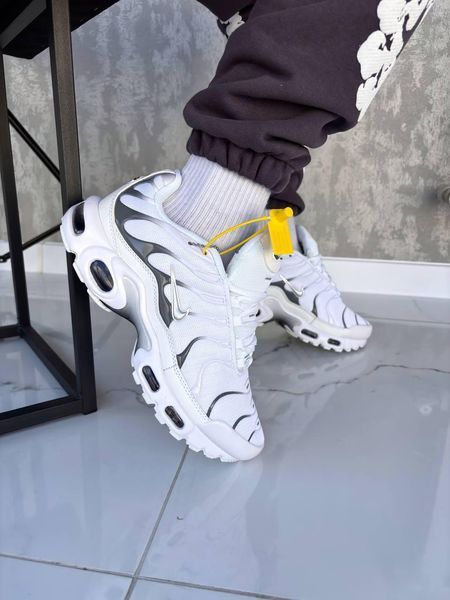 Жіночі білі кросівки Nike Air Max TN Plus White Silver х Ейр Макс ТН 36 ALL22250 фото