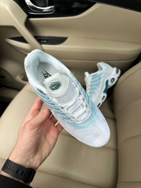 Жіночі білі кросівки Nike Air Max TN Plus White Blue х Ейр Макс ТН 36 ALL12809 фото