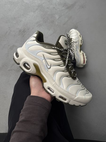 Білі кросівки унісекс Nike Air Max TN Light Bone Olive х Ейр Макс ТН 40 ALL15634 фото