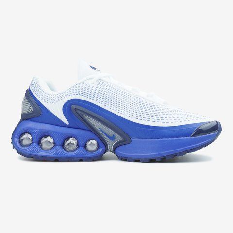 Білі кросівки унісекс Nike Air Max DN Platinum Royal White Blue х Ейр Макс 40 ALL17452 фото