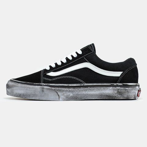 Чорні кеди Vans Old Skool Black White х Ванс 37 ALL16820 фото
