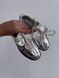 Сріблясті шкіряні кросівки Adidas Samba x Wales & Bones Silver x Адідас Самба 36 ALL17678 фото 5