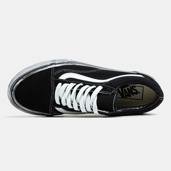 Чорні кеди Vans Old Skool Black White х Ванс 37 ALL16820 фото