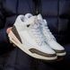 Білі кросівки унісекс Nike Air Jordan 3 Neapolitan Dark Mocha х Джордан 41 ALL14138 фото 2