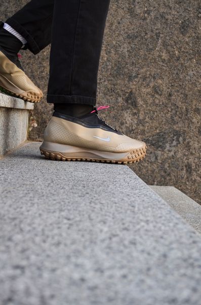 Чоловічі бежеві кросівки Nike ACG Mountain Fly High Gore-Tex Beige Black х Маунтейн Флай 40 ALL10007 фото