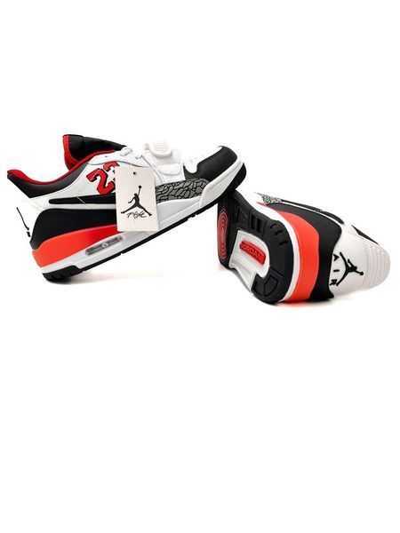 Чоловічі білі кросівки Nike Air Jordan Legacy 312 Low White Black Red х Джордан 40 ALL14617 фото