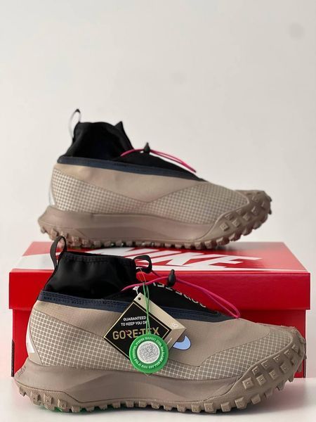 Чоловічі бежеві кросівки Nike ACG Mountain Fly High Gore-Tex Beige Black х Маунтейн Флай 40 ALL10007 фото