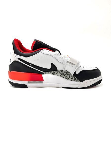 Чоловічі білі кросівки Nike Air Jordan Legacy 312 Low White Black Red х Джордан 40 ALL14617 фото