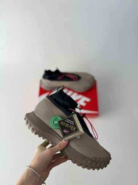 Чоловічі бежеві кросівки Nike ACG Mountain Fly High Gore-Tex Beige Black х Маунтейн Флай 40 ALL10007 фото