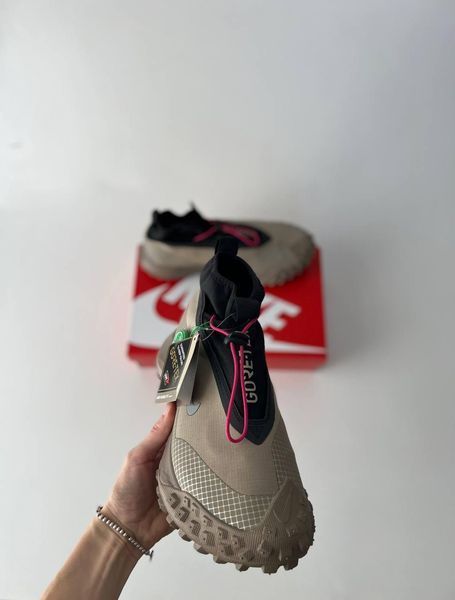Чоловічі бежеві кросівки Nike ACG Mountain Fly High Gore-Tex Beige Black х Маунтейн Флай 40 ALL10007 фото