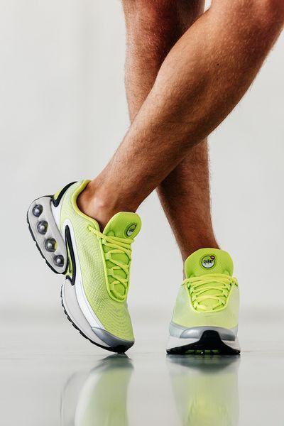 Чоловічі салатові кросівки Nike Air Max DN Green White Black х Ейр Макс 41 ALL17385 фото