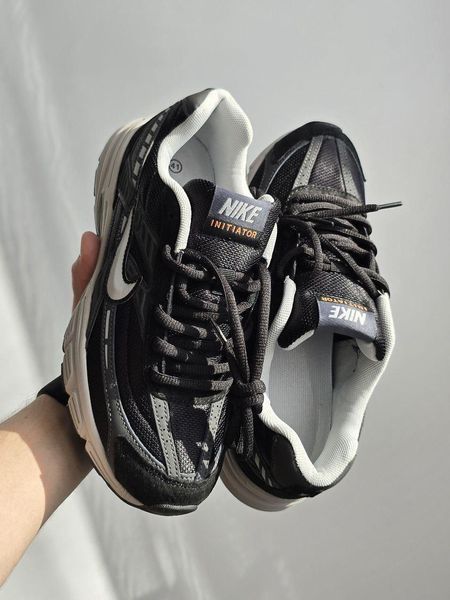 Чоловічі чорні кросівки Nike Initiator Black Grey х Найк 41 ALL24051 фото