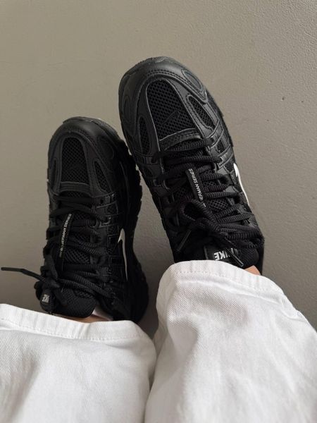 Чорні кросівки унісекс Nike P-6000 Black White х Найк 36 ALL20129 фото