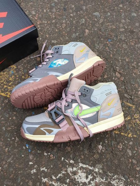 Чоловічі сірі кросівки Nike Air Trainer 1 Utility Grey Pink х Трейнер 40 ALL10341 фото