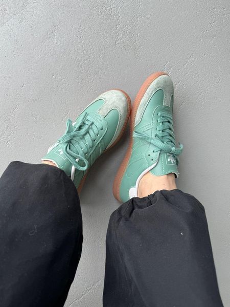 Жіночі кросівки Adidas Samba Green Mint x Самба 36 ALL16266 фото