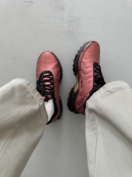 Чоловічі бордові кросівки Nike Air Max TN Plus Bordo х Ейр Макс ТН 40 ALL17747 фото