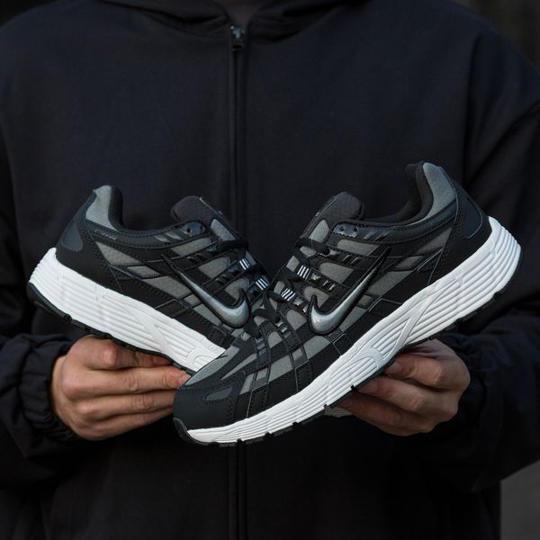 Чорні кросівки унісекс Nike P-6000 Black Grey Gore-Tex х Найк 37 ALL22664 фото