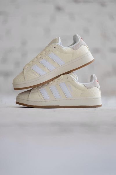 Жіночі бежеві кросівки Adidas Campus 00s Off White Beige White x Адідас Кампус 37 ALL17402 фото
