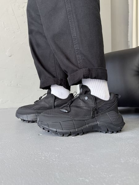 Чоловічі чорні кросівки Reebok Zig Kinetica 2.5 Edge Spyder Black Termo х Рібок 41 ALL21819 фото