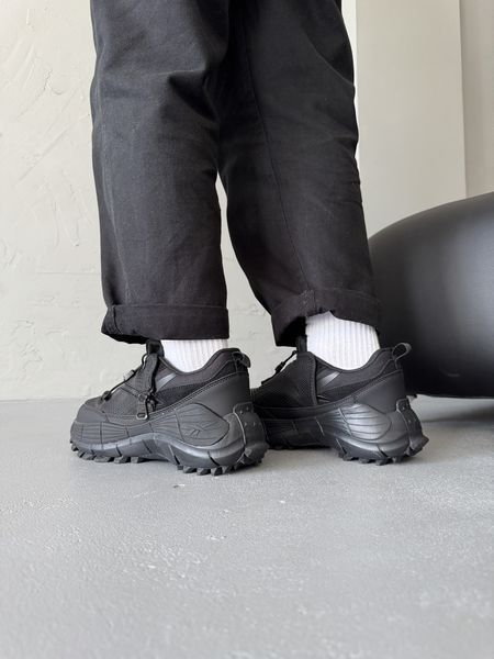 Чоловічі чорні кросівки Reebok Zig Kinetica 2.5 Edge Spyder Black Termo х Рібок 41 ALL21819 фото