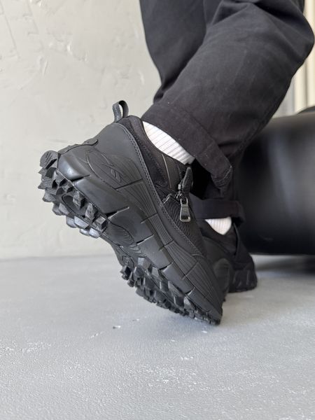 Чоловічі чорні кросівки Reebok Zig Kinetica 2.5 Edge Spyder Black Termo х Рібок 41 ALL21819 фото