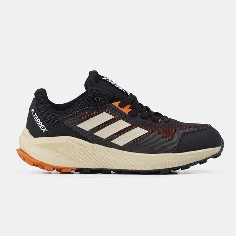 Чорні чоловічі кросівки Adidas Terrex Black Orange Beige х Террекс 41 ALL23067 фото