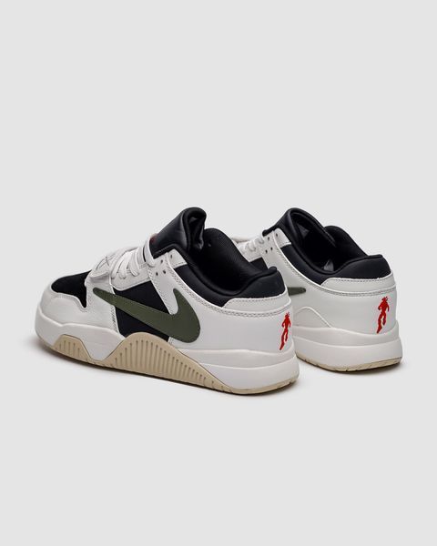 Чоловічі білі кросівки Nike Air Jordan Cut The Check Travis Scott White Green х Джордан 42 ALL17479 фото