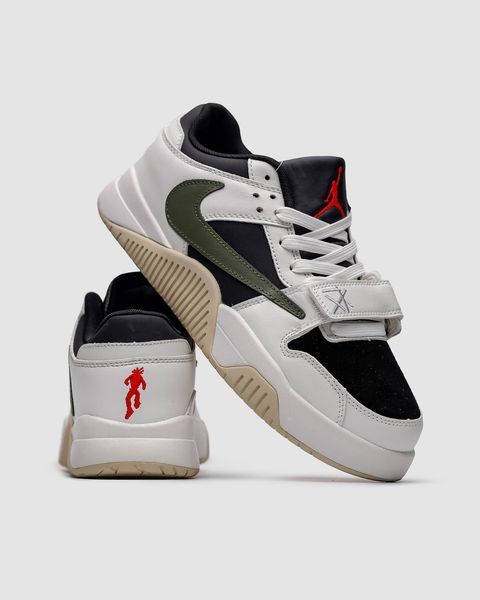 Чоловічі білі кросівки Nike Air Jordan Cut The Check Travis Scott White Green х Джордан 42 ALL17479 фото