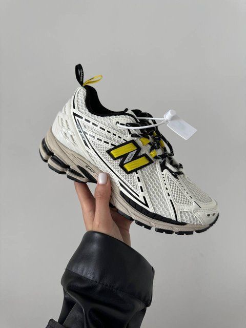 Білі кросівки унісекс New Balance 1906 White Yellow х Нью Беланс 36 ALL16520 фото