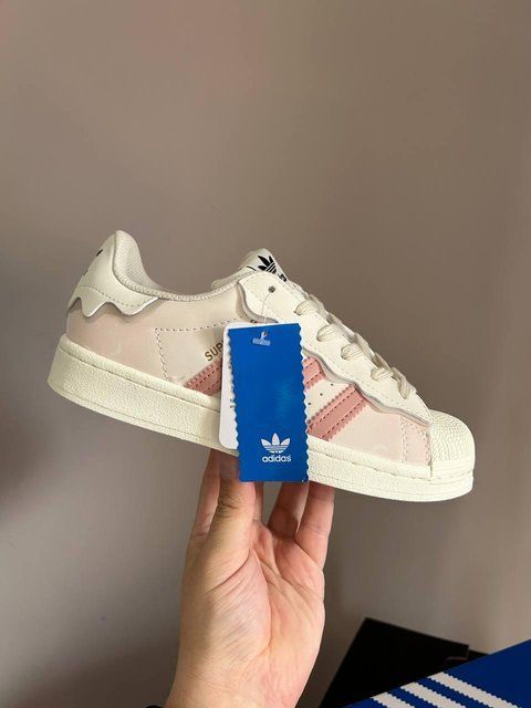 Жіночі рожеві кросівки Adidas Superstar Cappuccino Pink х Адідас Суперстар 36 ALL17655 фото