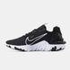 Чорні чоловічі кросівки Nike React Vision Black White х Найк 40 ALL22586 фото 2