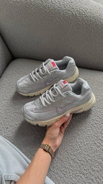 Сірі кросівки унісекс Nike Initiator Grey Beige х Найк 36 ALL22114 фото