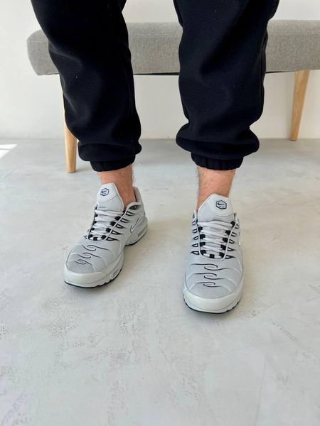 Чоловічі сірі кросівки Nike Air Max TN Plus Black Grey Black х Ейр Макс ТН 41 ALL17457 фото
