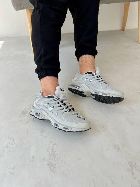 Чоловічі сірі кросівки Nike Air Max TN Plus Black Grey Black х Ейр Макс ТН 41 ALL17457 фото
