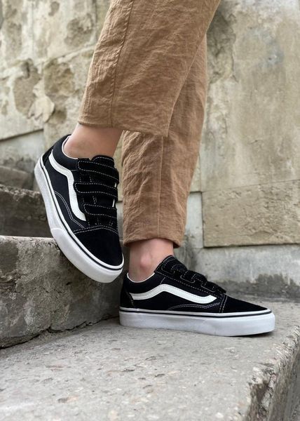 Чорні кеди Vans Old Skool Black White х Ванс 36 ALL12238 фото