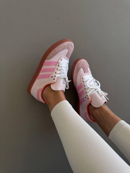 Жіночі рожеві кросівки Adidas Samba Pink x Самба 36 ALL16090 фото