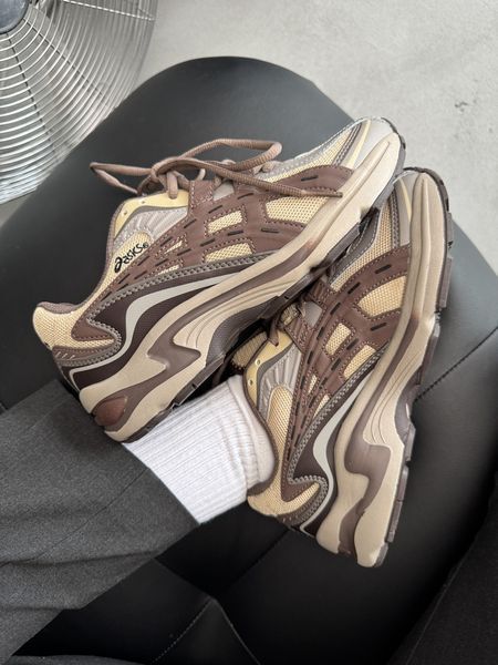 Бежеві кросівки унісекс Asics Gel Preleus Beige Brown Grey х Ассікс 40 ALL14787 фото