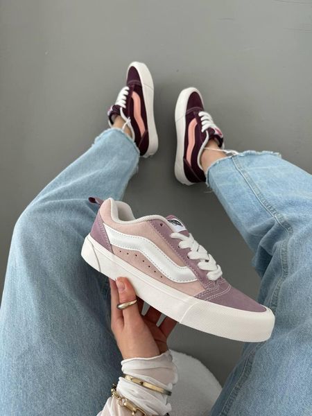 Лілові кеди Vans KNU Plarform Pink Lilac х Ванс 37 ALL16566 фото