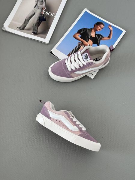 Лілові кеди Vans KNU Plarform Pink Lilac х Ванс 37 ALL16566 фото