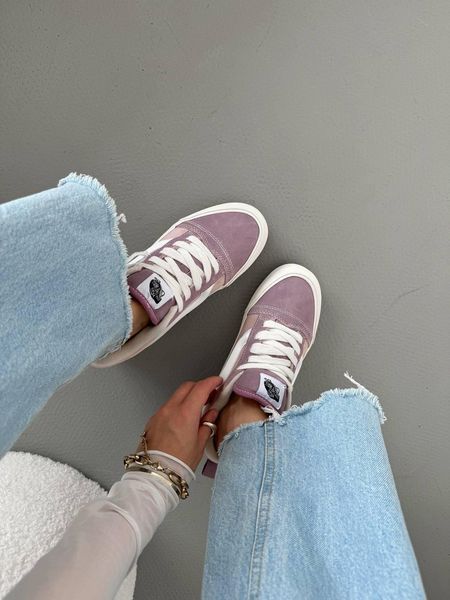 Лілові кеди Vans KNU Plarform Pink Lilac х Ванс 37 ALL16566 фото