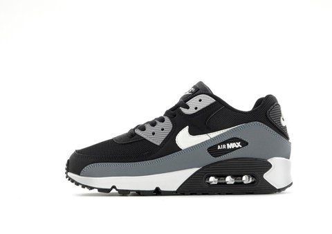 Чоловічі чорні кросівки Nike Air Max 90 Black Grey х Ейр Макс 41 ALL08249 фото