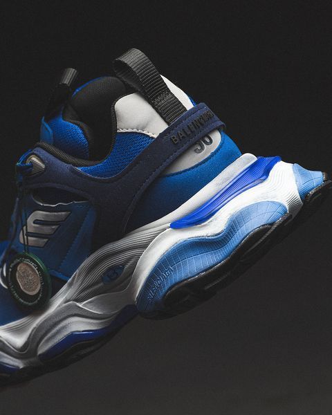 Жіночі сині кросівки Balenciaga Cargo Sneaker in Blue x Баленсіага 37 ALL16822 фото