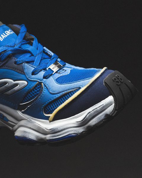 Жіночі сині кросівки Balenciaga Cargo Sneaker in Blue x Баленсіага 37 ALL16822 фото