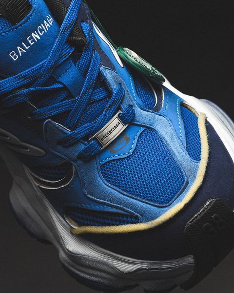 Жіночі сині кросівки Balenciaga Cargo Sneaker in Blue x Баленсіага 37 ALL16822 фото