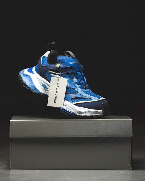 Жіночі сині кросівки Balenciaga Cargo Sneaker in Blue x Баленсіага 37 ALL16822 фото