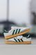 Бежеві кросівки замшеві Adidas Samba White Green x Адідас Самба 36 ALL12519 фото 4