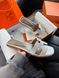 Жіночі білі шльопанці Hermes Oran Slippers White х Ермес 38 ALL21633 фото 7