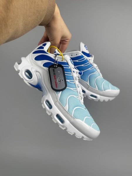 Жіночі білі кросівки Nike Air Max Plus TN White Blue х Ейр Макс ТН 36 ALL19621 фото