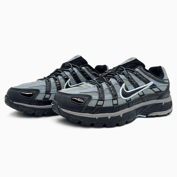 Чоловічі сірі кросівки Nike P-6000 Grey Black х Найк 41 ALL23873 фото